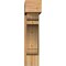Ekena Millwork Olympic Block Rough Sawn Bracket w/ Offset Brace, Western Red Cedar, 8"W x 30"D x 34"H BKT0806X30X34OLY05RWR - alternate 4